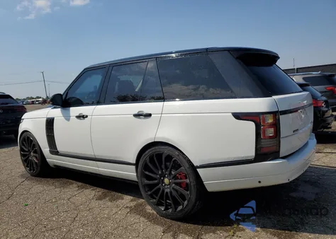 2014 Land Rover Range Rover Supercharged from USA, damaged, VIN SALGS2TF9EA176060